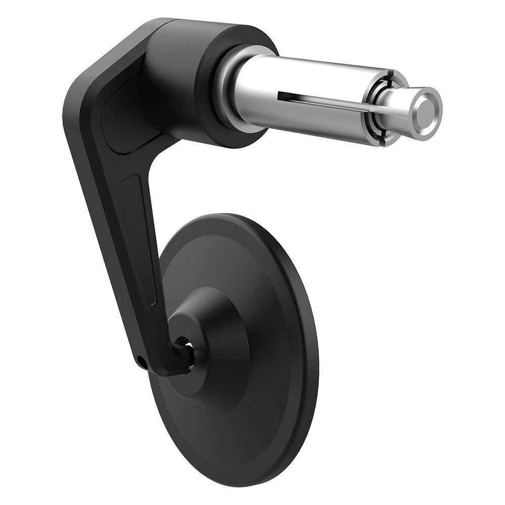 Oxford Street Left Hand Motorcycle Bar End Mirror Black OX535 2