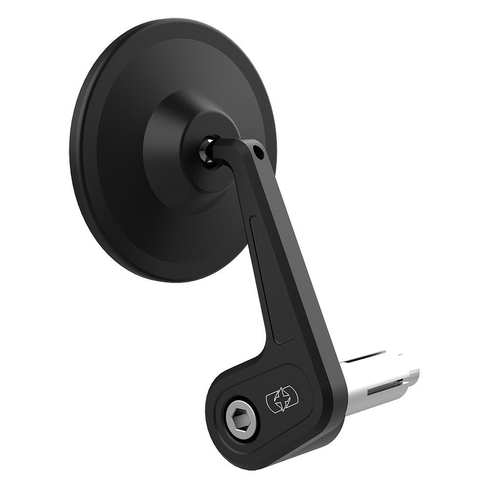 Oxford Street Right Hand Motorcycle Bar End Mirror Black OX536 1