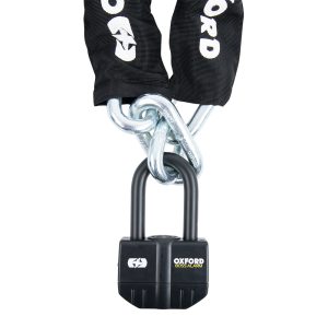 Oxford Big Boss Motorcycle Alarm Chain & Lock LK48 1