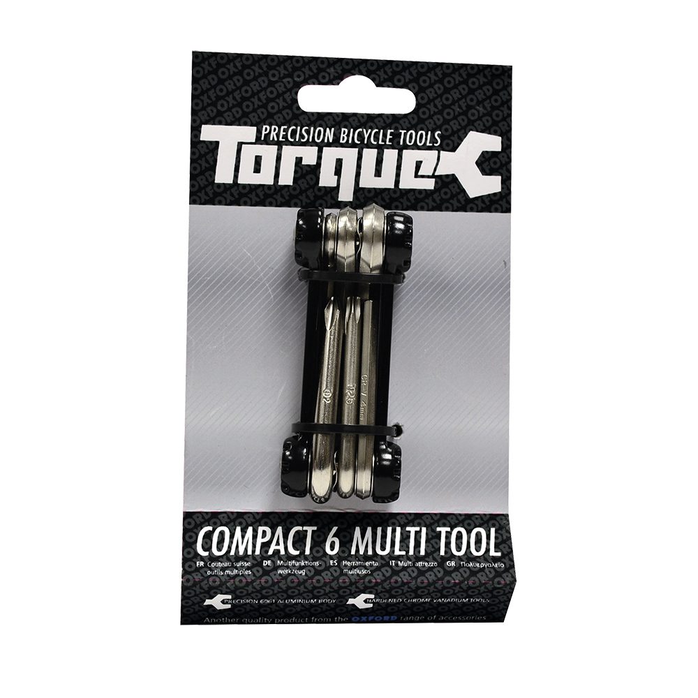 Oxford Torque Compact 6 Motorcycle Multi-Tool TL201 2