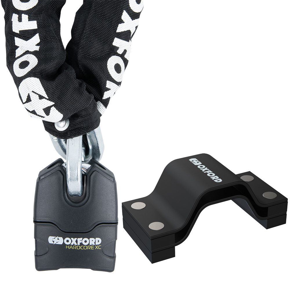Oxford Hardcore XC13 Motorbike Chain Lock & Beast Anchor 1