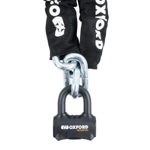 Oxford Nemesis Motorcycle Chain & Padlock LK47 1