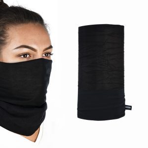 Oxford Snug Black Motorcycle Neck Warmer NW600 1
