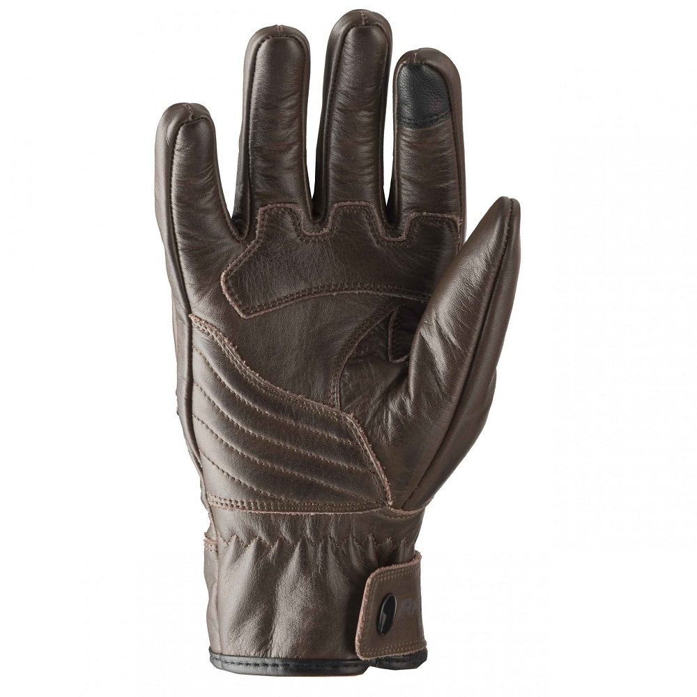 Rayven Vintage CE Motorcycle Gloves Brown 3