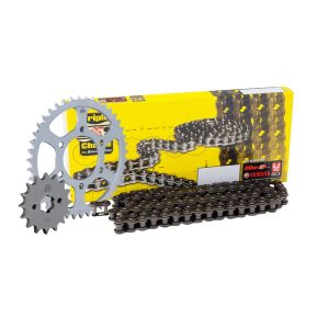 Triple-S Honda CG 125 85-92 Motorcycle Chain and Sprocket Kit Triple-S Honda CG 125 Chain & Sprocket Kit JTKHCG125BA 1