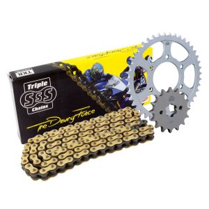 Triple-S Honda VTR 1000 SP 2 Chain & Sprocket Kit JTKHVTRF 1