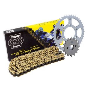 Triple-S Yamaha FZ8 Chain & Sprocket Kit JTKYFZ8A 1