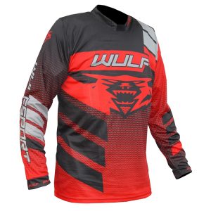 Wulfsport Matrix Motocross Jersey Red