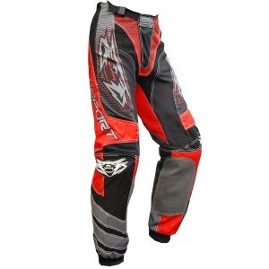 Wulfsport Cub Matrix Motorcycle Trousers – Red Wulfsport Matrix Motocross Trousers Red
