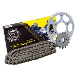 Triple-S Aprilia RS 125 Tuono HD Motorcycle Chain and Sprocket Kit Triple-S Aprilia RS 125 Tuono Chain & Sprocket Kit JTKATU1A 1