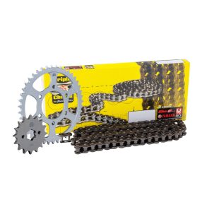 Triple-S Suzuki DR 125 SM Motorcycle Chain and Sprocket Kit Triple-S Suzuki DR 125 SM Chain & Sprocket Kit JTKSDR1A 1