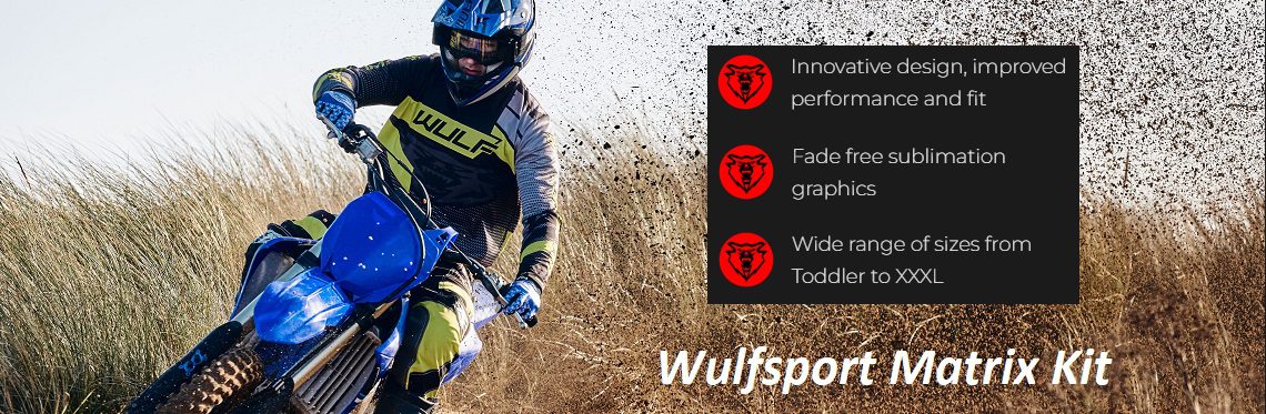 Wulfsport Matrix Off-Road Motocross Kit Web Banner