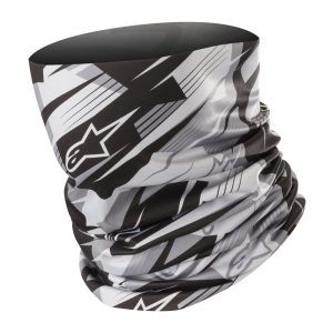 Alpinestars Blurred Motorcycle Neck Tube Black 1