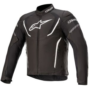 Alpinestars T-Jaws v3 Motorcycle Jacket – Black/White Alpinestars T-Jaws v3 Motorcycle Jacket Black White 1