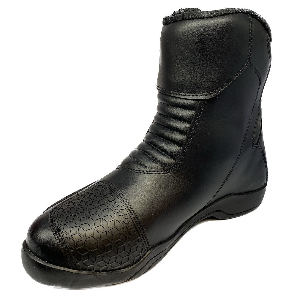 Oxford Delta Short Motorcycle Boots Black 8