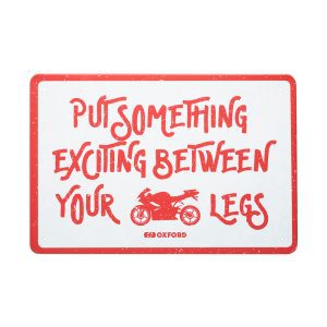 Oxford Exciting Motorcycle Garage Sign OX389 1