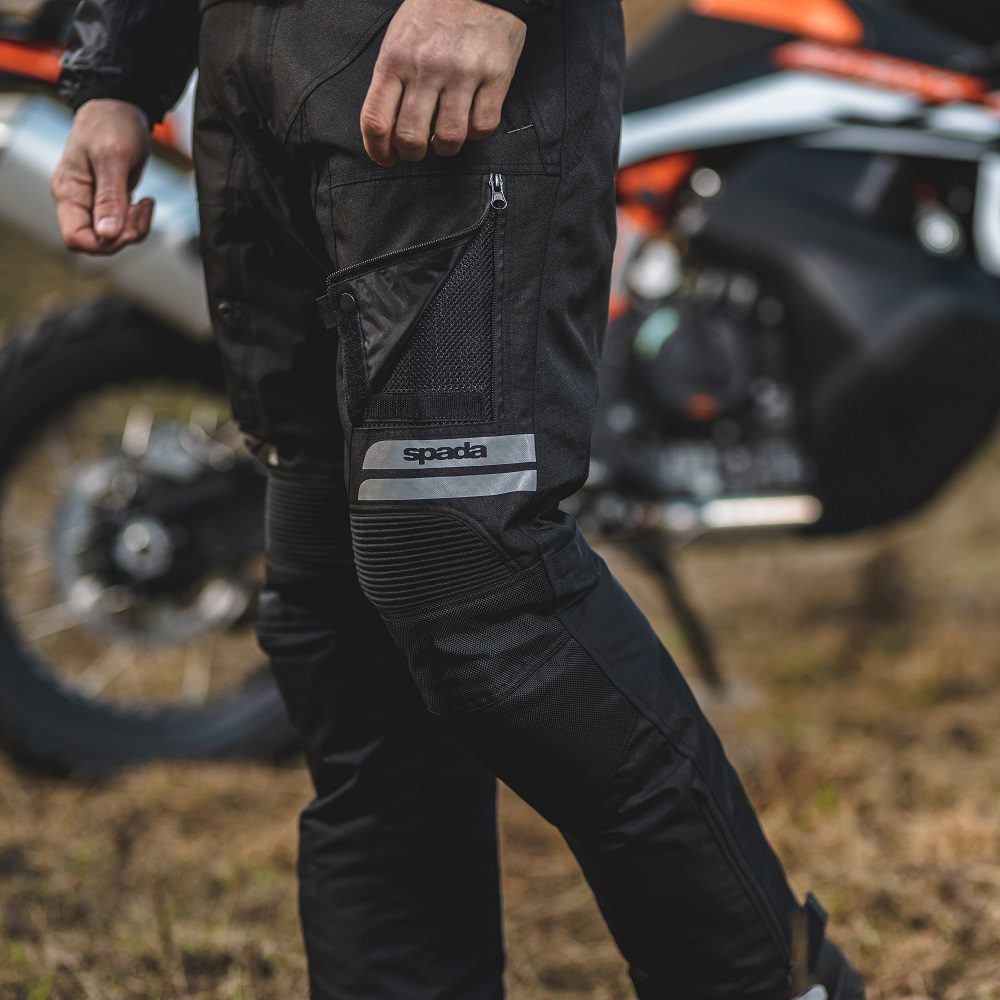 Spada Alberta Motorcycle Trousers Black Lifestyle 6
