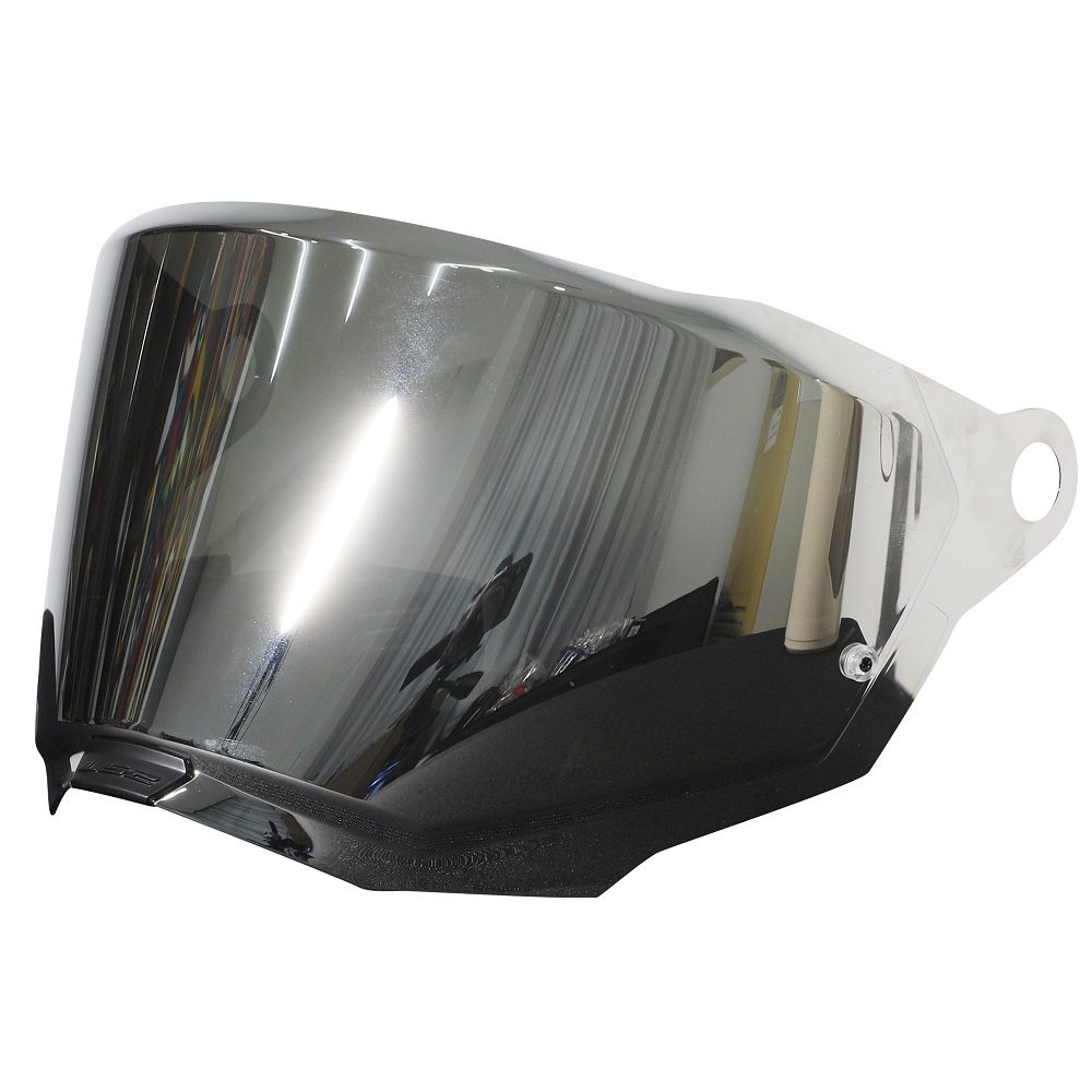 LS2 MX701 Explorer Motorcycle Helmet Visor Iridium Silver 1