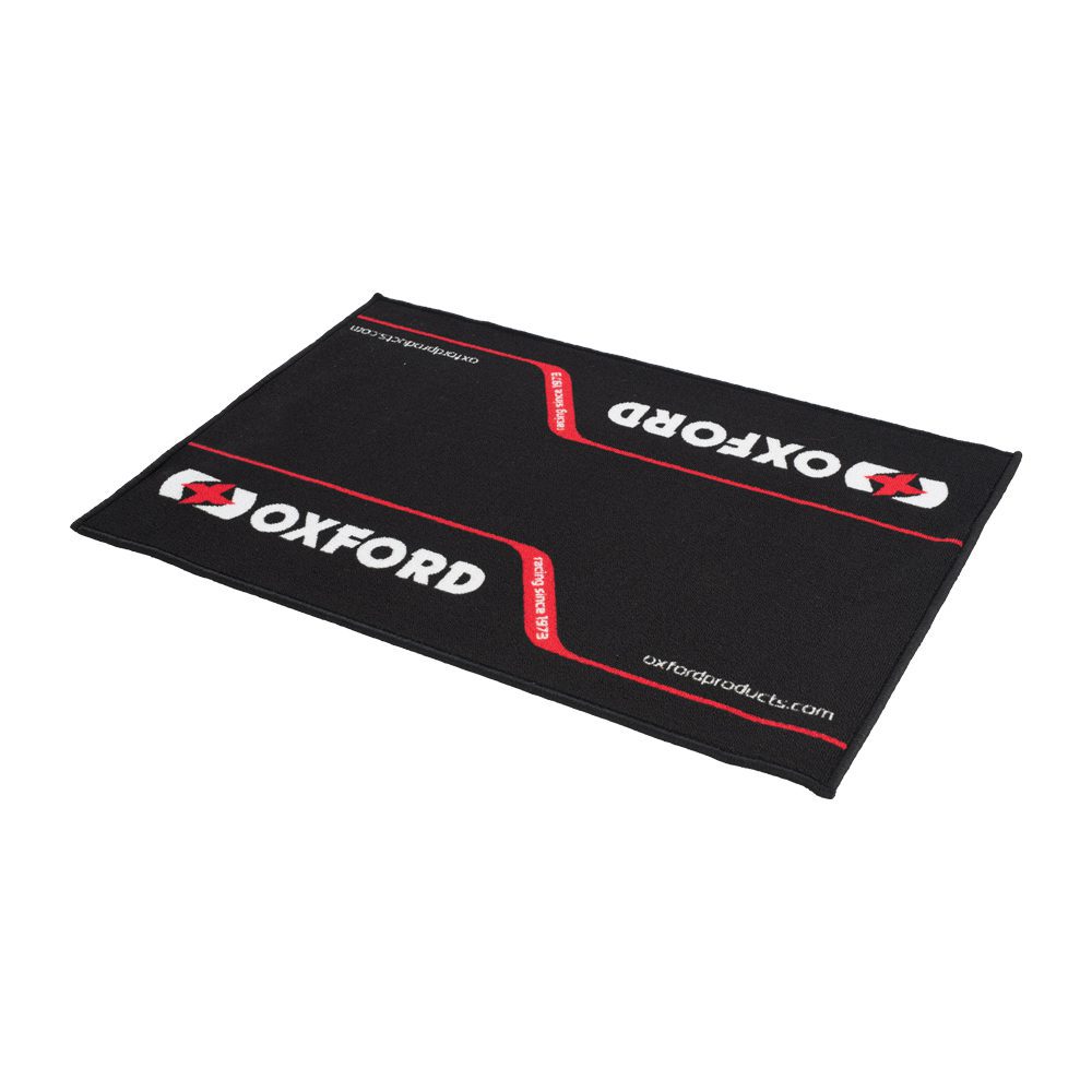 Oxford Race Motorcycle Garage Door Mat OX942 1