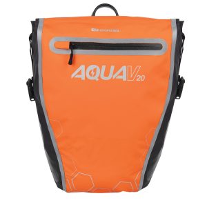 Oxford Aqua V20 Motorcycle Pannier Orange OL943 1