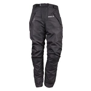 Bike It Triple Black Motorcycle Trousers 1