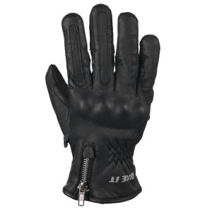 BikeIt AMP Motorcycle Gloves Black 1