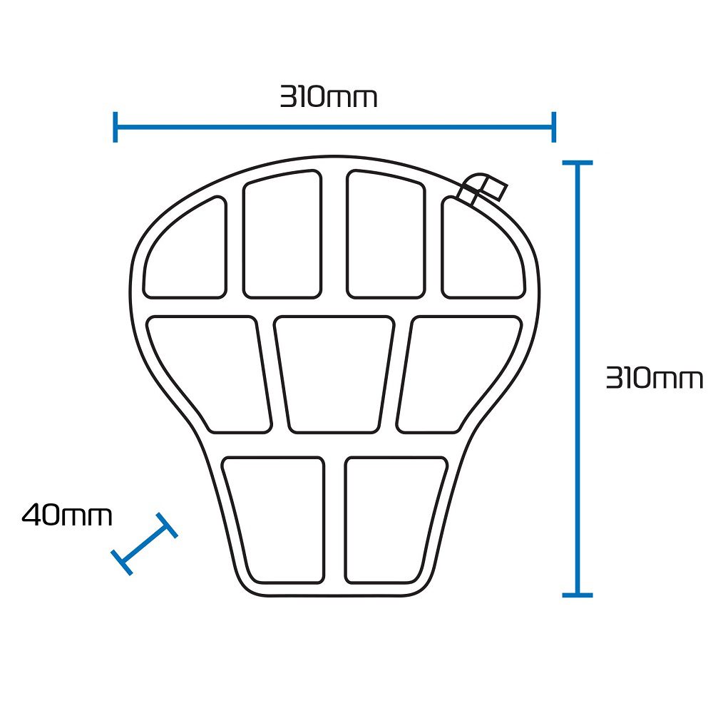 Oxford Motorcycle Air Seat Street & Sport OX882 8