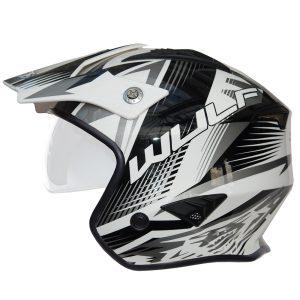 Wulfsport Aspect Trials Motorcycle Helmet Black 1