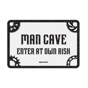 Oxford Man Cave Motorcycle Garage Sign OX370 1
