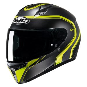 HJC C10 Elie Motorcycle Helmet – Yellow HJC C10 Elie Motorcycle Helmet Yellow 1