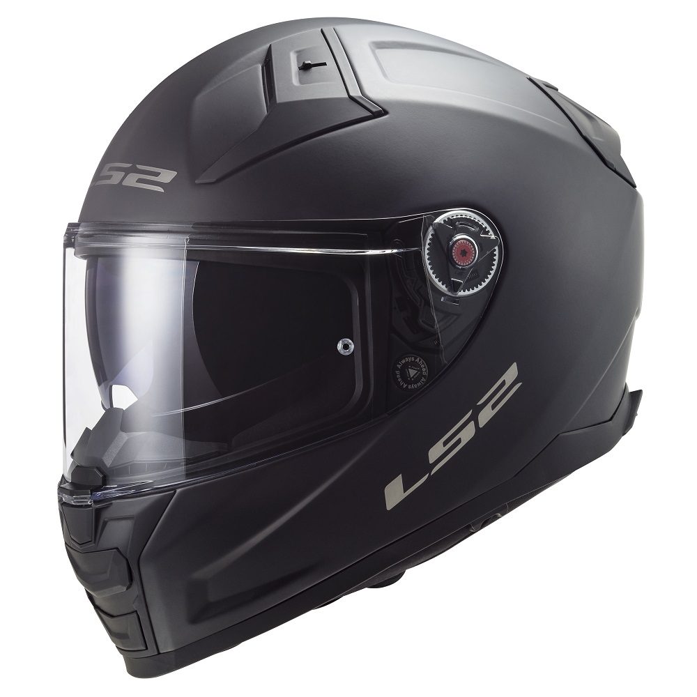 LS2 FF811 Vector II Plain Motorcycle Helmet Matt Black 1
