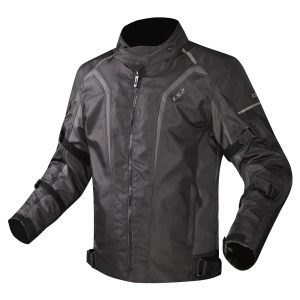 LS2 Sepang Motorcycle Jacket – Black/Dark Grey LS2 Sepang Mens Motorcycle Jacket Black 1