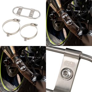 Oxford Cafe Racer Motorbike Exhaust Heat Shield OX881 1