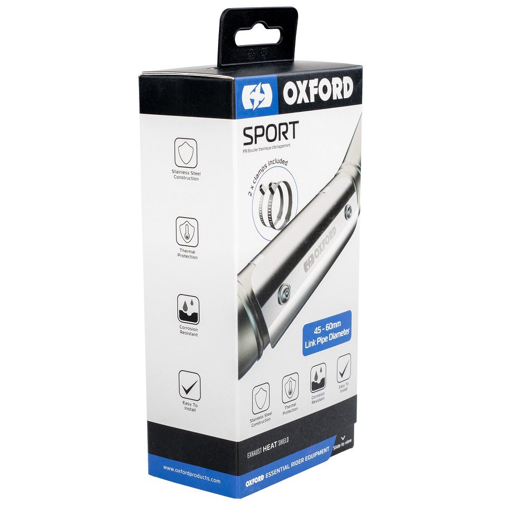 Oxford Sport Motorcycle Exhaust Heat Shield OX879 4