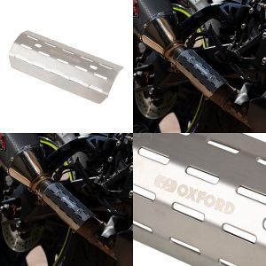 Oxford Srambler Motorcycle Exhaust Heat Shield OX878 1