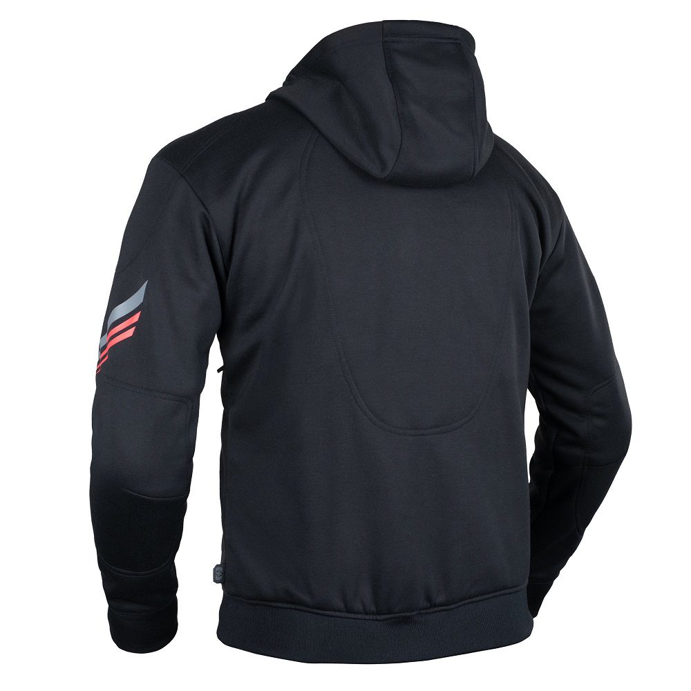 Oxford Super 2.0 Sports Motorcycle Hoodie Black 2