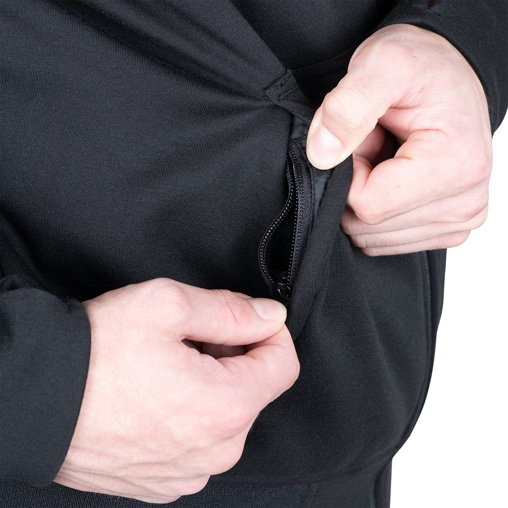 Oxford Super 2.0 Sports Motorcycle Hoodie Black 9