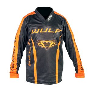Wulfsport Cub Linear Kids Motocross Jersey Orange 1