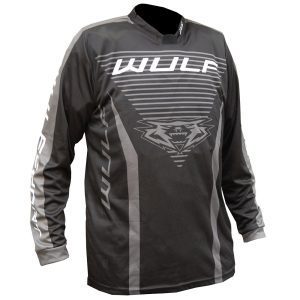 Wulfsport Linear Motocross Jersey Black 1
