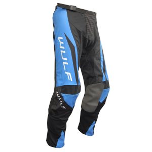 Wulfsport Linear Motorcycle Trousers – Blue Wulfsport Linear Motocross Trousers Blue 1