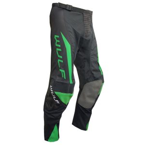 Wulfsport Linear Motocross Trousers Green 1