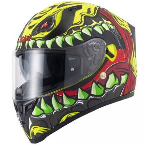 Vcan H128 Titan Motorcycle Helmet Wild 1