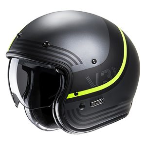 HJC V31 Byron Motorcycle Helmet Yellow 1