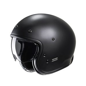 HJC V31 Plain Motorcycle Helmet Matt Black 2