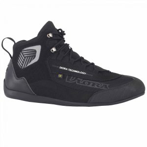 Diora Darwin Motorcycle Boots – Black/Grey Diora Darwin Motorcycle Boots Black 1