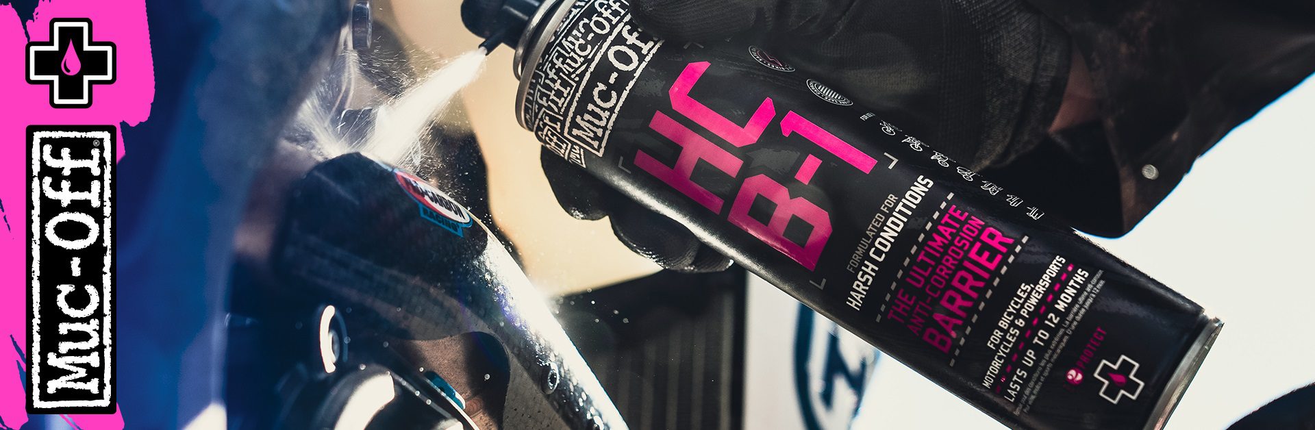 Muc-Off HCB-1 Harsh Condition Barrier Web Banner 1