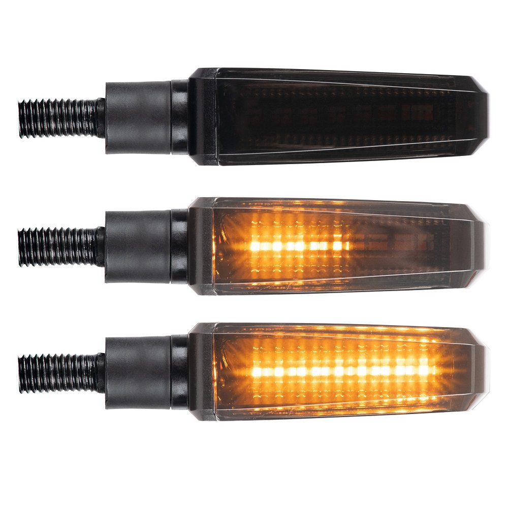 Oxford Dark Chaser Sequential LED Motorcycle Indicators EL364 1