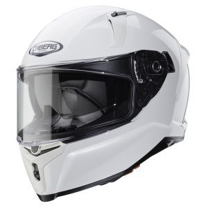 Caberg Avalon X Plain Motorcycle Helmet White 1
