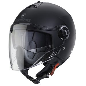 Caberg Riviera v4 X Plain Motorcycle Helmet – Matt Black Caberg Riviera V4X Plain Motorcycle Helmet Matt Black 1