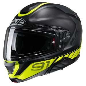 HJC RPHA 91 Rafino Motorcycle Helmet Fluo 1